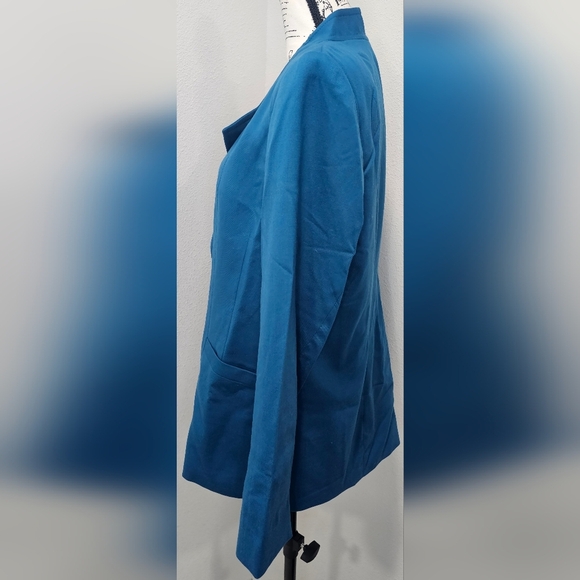 Pendleton Virgin Wool Business Skirt Blazer Set Women's Size 16 Blue - Picture 4 of 16